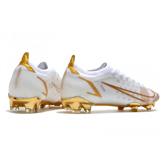 Nike Vapor 14 Elite MDS FG Soccer Cleats White