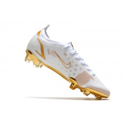 Nike Vapor 14 Elite MDS FG Soccer Cleats White