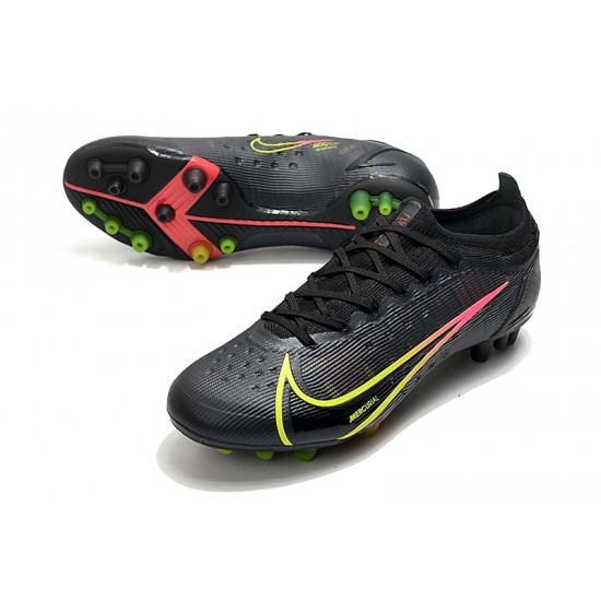 Nike Vapor 14 Elite PRO AG Soccer Cleats Black