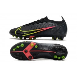 Nike Vapor 14 Elite PRO AG Soccer Cleats Black