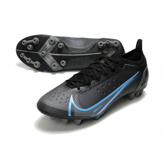 Nike Vapor 14 Elite PRO AG Soccer Cleats Blue Black