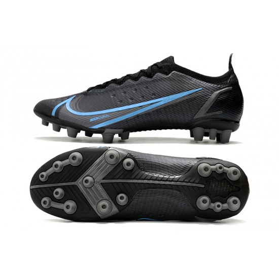 Nike Vapor 14 Elite PRO AG Soccer Cleats Blue Black