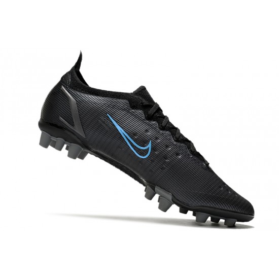 Nike Vapor 14 Elite PRO AG Soccer Cleats Blue Black