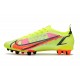 Nike Vapor 14 Elite PRO AG Soccer Cleats Green Red