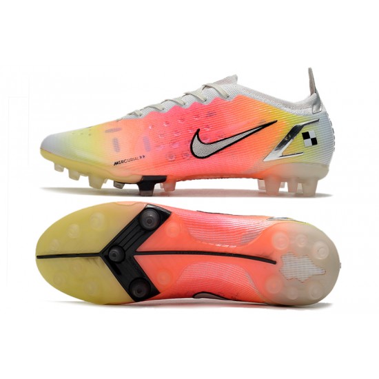 Nike Vapor 14 Elite PRO AG Soccer Cleats Orange White Black