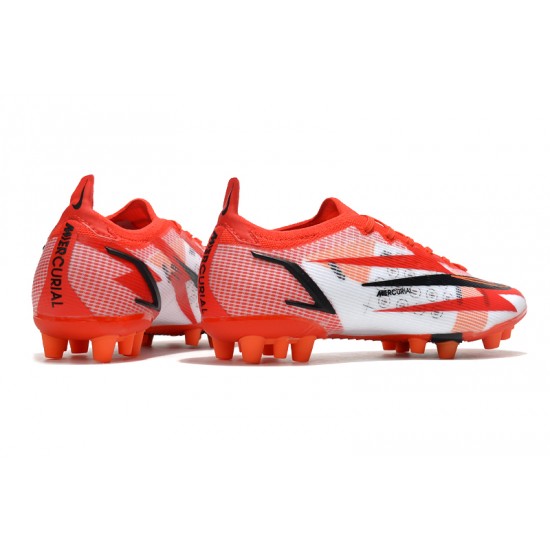 Nike Vapor 14 Elite PRO AG Soccer Cleats Orange White Black