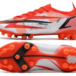 Nike Vapor 14 Elite PRO AG Soccer Cleats Orange White Black