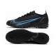 Nike Vapor 14 Elite TF Soccer Cleats Black Blue