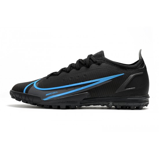 Nike Vapor 14 Elite TF Soccer Cleats Black Blue