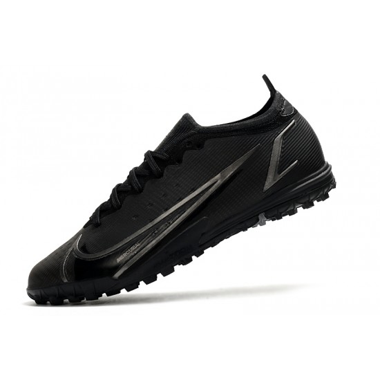 Nike Vapor 14 Elite TF Soccer Cleats Black Whie