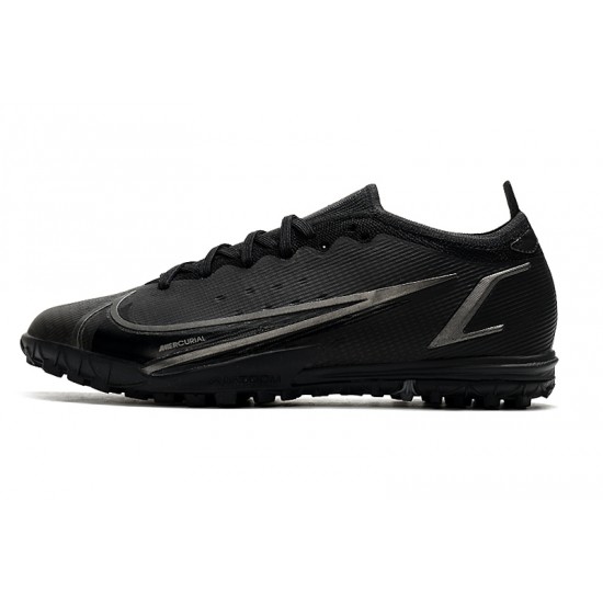 Nike Vapor 14 Elite TF Soccer Cleats Black Whie