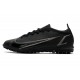 Nike Vapor 14 Elite TF Soccer Cleats Black Whie