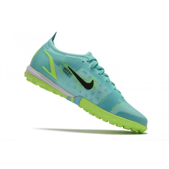 Nike Vapor 14 Elite TF Soccer Cleats Green Blue