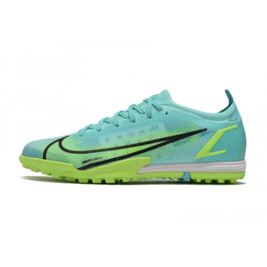 Nike Vapor 14 Elite TF Soccer Cleats Green Blue