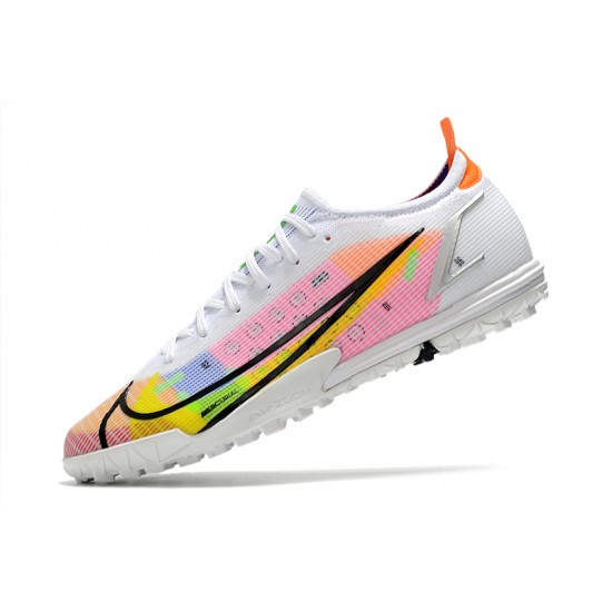 Nike Vapor 14 Elite TF Soccer Cleats Orange Blue