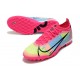 Nike Vapor 14 Elite TF Soccer Cleats Pink Blue