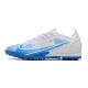 Nike Vapor 14 Elite TF Soccer Cleats White Blue