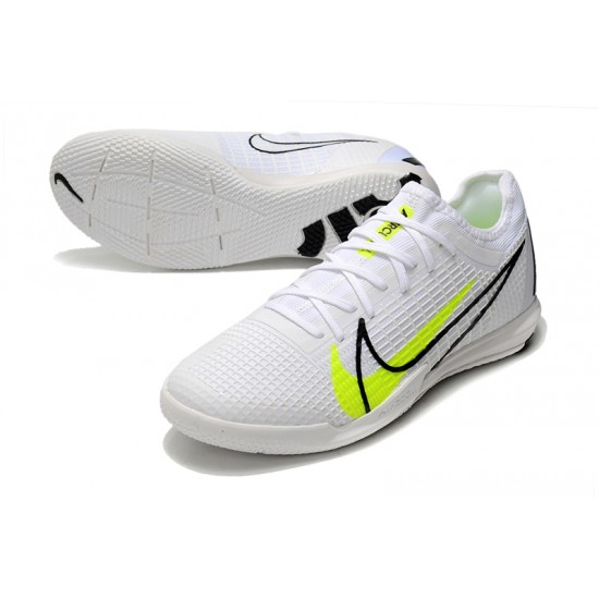 Nike Zoom Vapor 14 Pro IC Soccer Cleats White And Gold