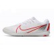 Nike Zoom Vapor 14 Pro IC Soccer Cleats White Red