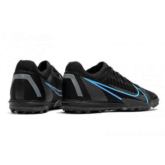 Nike Zoom Vapor 14 Pro TF Soccer Cleats Black Blue