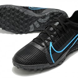 Nike Zoom Vapor 14 Pro TF Soccer Cleats Black Blue