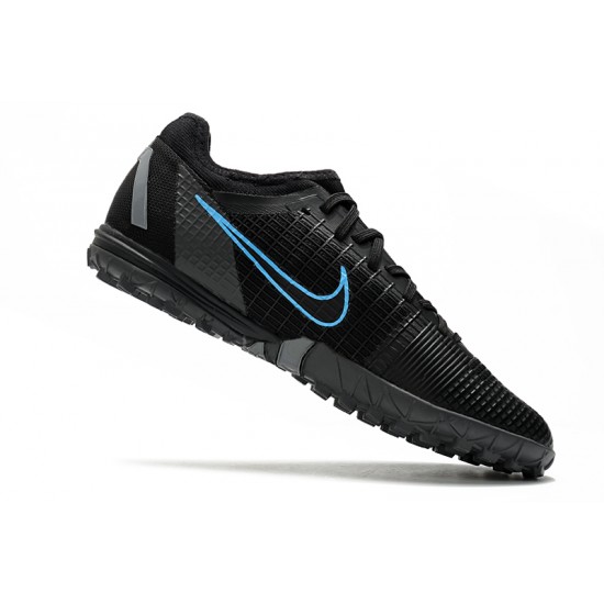 Nike Zoom Vapor 14 Pro TF Soccer Cleats Black Blue