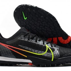 Nike Zoom Vapor 14 Pro TF Soccer Cleats Black Red