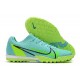 Nike Zoom Vapor 14 Pro TF Soccer Cleats Green And Blue