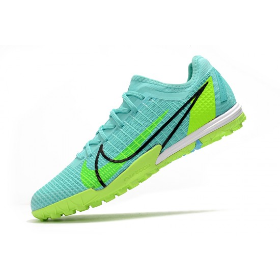 Nike Zoom Vapor 14 Pro TF Soccer Cleats Green Blue