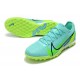 Nike Zoom Vapor 14 Pro TF Soccer Cleats Green Blue