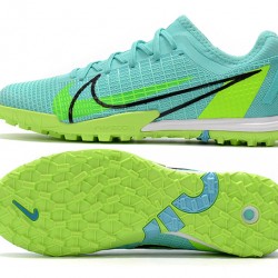 Nike Zoom Vapor 14 Pro TF Soccer Cleats Green Blue