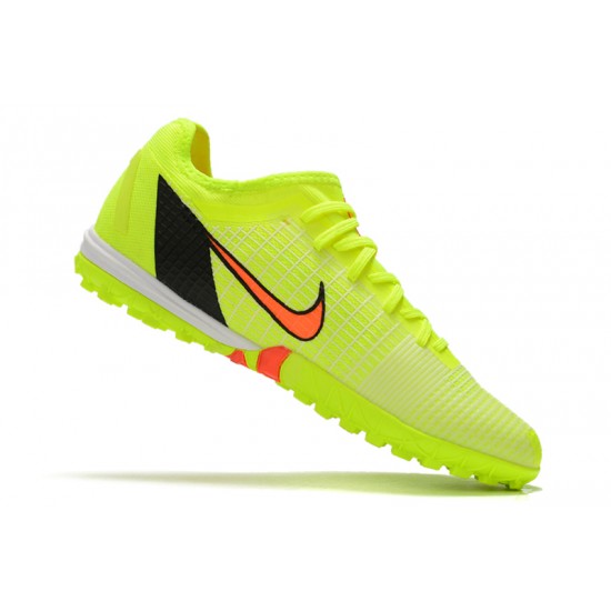 Nike Zoom Vapor 14 Pro TF Soccer Cleats Green Orange