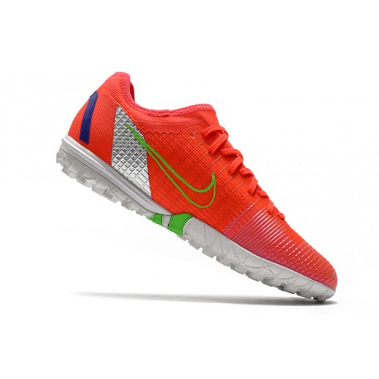 Nike Zoom Vapor 14 Pro TF Soccer Cleats Orange And Green