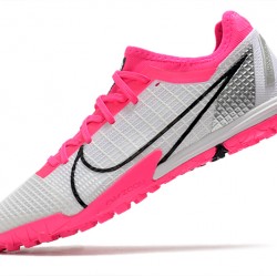 Nike Zoom Vapor 14 Pro TF Soccer Cleats Pink White