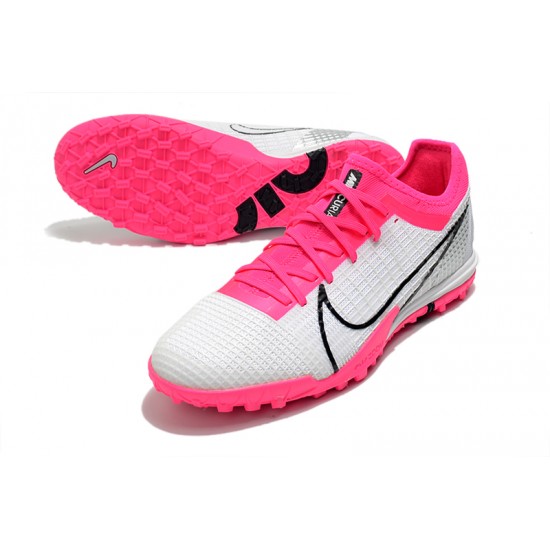 Nike Zoom Vapor 14 Pro TF Soccer Cleats Pink White