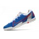 Nike Zoom Vapor 14 Pro TF Soccer Cleats White Blue