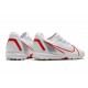 Nike Zoom Vapor 14 Pro TF Soccer Cleats White Red