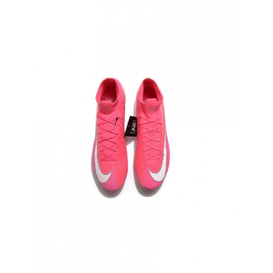 Nike Mbappe Mercurial Superfly 7 Elite AG Pro Pink Panther Soccer Cleats