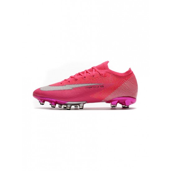 Nike Mbappe Mercurial Vapor 13 Elite AG Pro Pink Panther Soccer Cleats