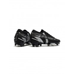 Nike Mercuria Vapor 13 Elite Se FG Black Metallic Silver Soccer Cleats