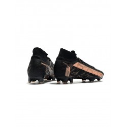 Nike Mercurial Superfly 7 Elite FG Black Orange Soccer Cleats