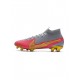 Nike Mercurial Superfly 7 Elite FG Gray Pink Gold Soccer Cleats