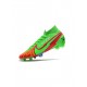 Nike Mercurial Superfly 7 Elite FG Green Red Black Soccer Cleats