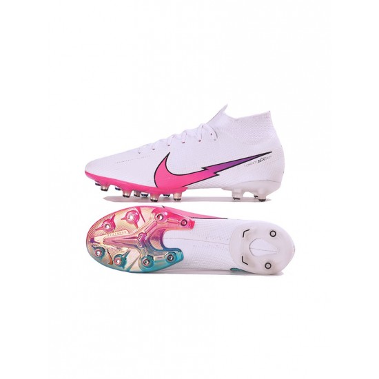 Nike Mercurial Superfly 7 Elite FG South Korea White Red Orbit Black Pink Beam Soccer Cleats