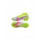 Nike Mercurial Superfly 7 Elite FG Volt White Pink Soccer Cleats
