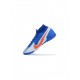 Nike Mercurial Superfly 7 Elite TF Blue White Orange Soccer Cleats