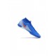 Nike Mercurial Superfly 7 Elite TF Blue White Orange Soccer Cleats