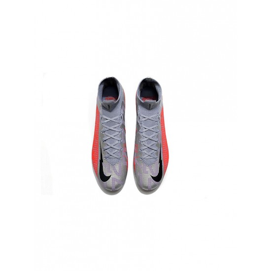 Nike Mercurial Superfly Vii Elite AG Pro Metallic Bomber Gray Black Particle Grey Soccer Cleats