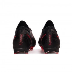 Nike Mercurial Vapor 13 Elite AG Pro Black Red  Soccer Cleats