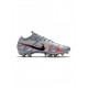 Nike Mercurial Vapor 13 Elite AG Pro Metallic Bomber Gray Black Particle Grey Soccer Cleats